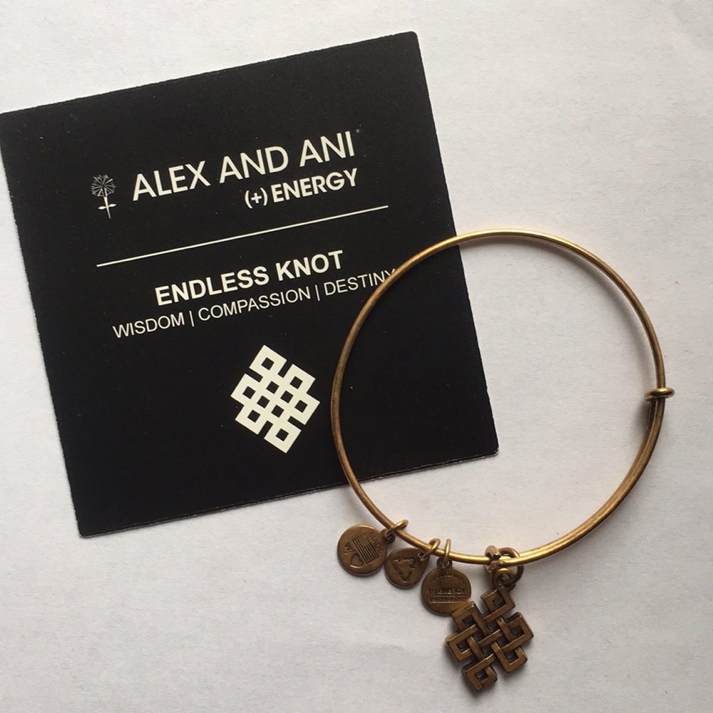 Alex and Ani Endless Knot Bracelet